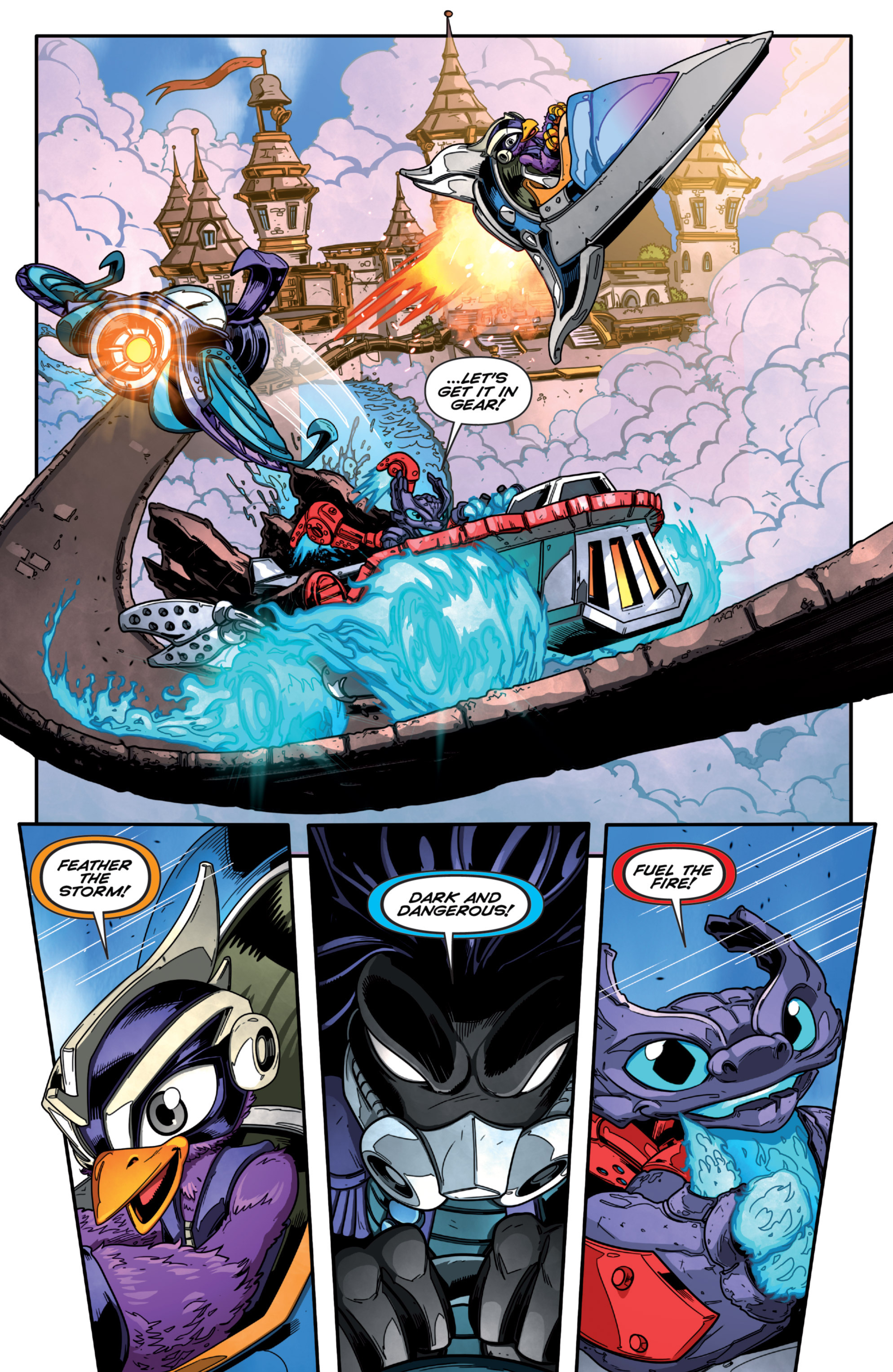 Read online Skylanders Superchargers comic -  Issue #1 - 10