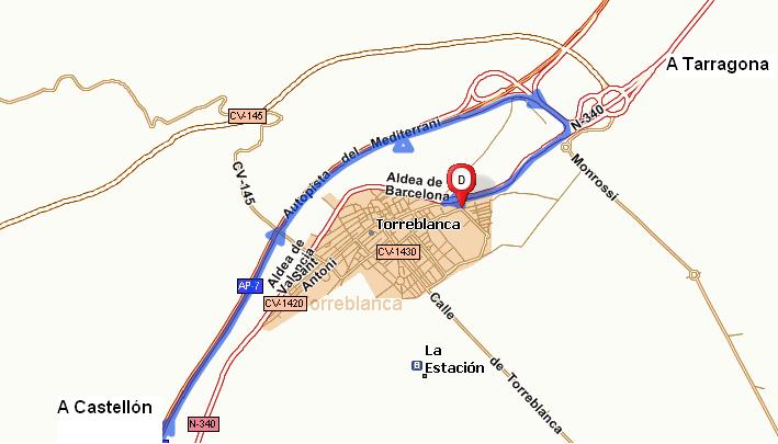 Blog de escalada en Torreblanca (Castellón) Cómo llegar