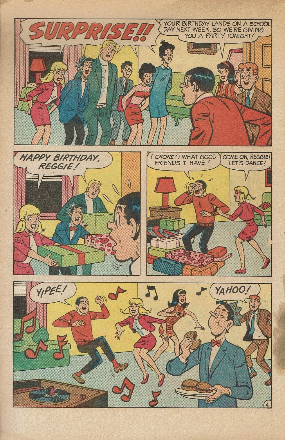 Read online Reggie and Me (1966) comic -  Issue #30 - 6