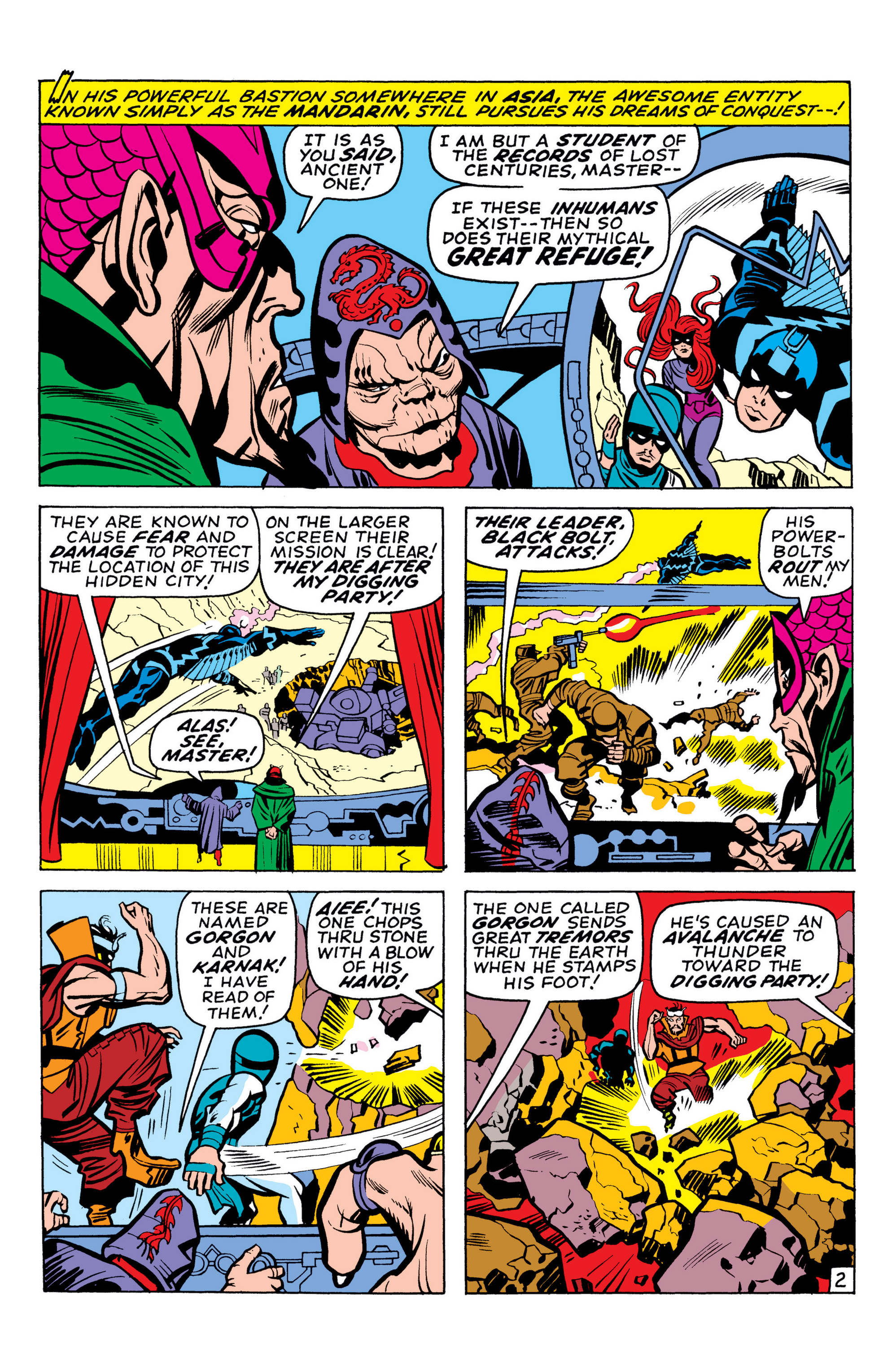 Read online Marvel Masterworks: The Inhumans comic -  Issue # TPB 1 (Part 1) - 93
