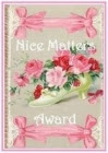 Nice Matters Award awarded by Julia