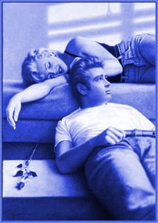 James Dean e Marilyn