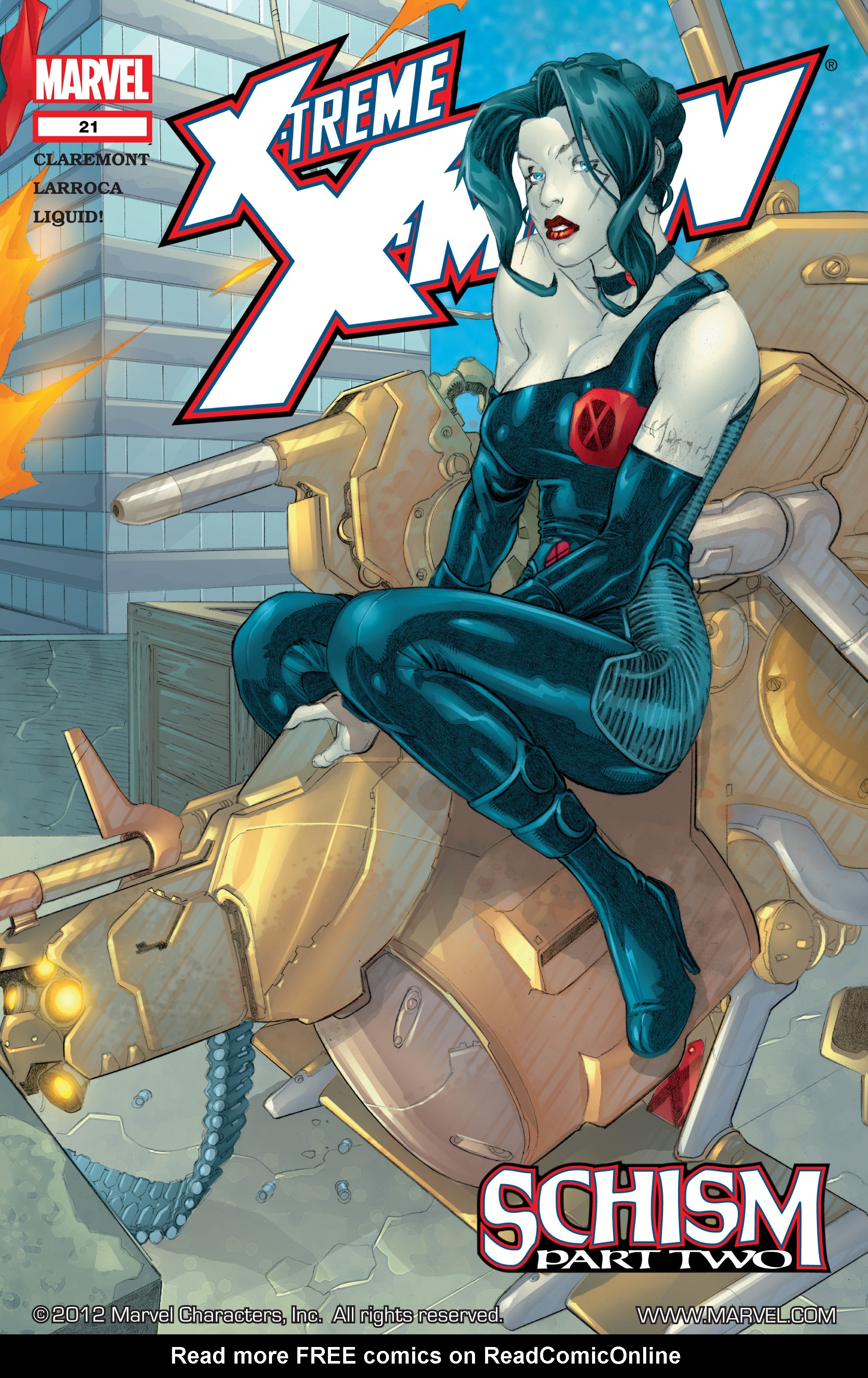 Read online X-Treme X-Men (2001) comic -  Issue #21 - 1