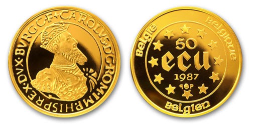 Argent Or Belgique et Luxembourg Les pièces d'or belges