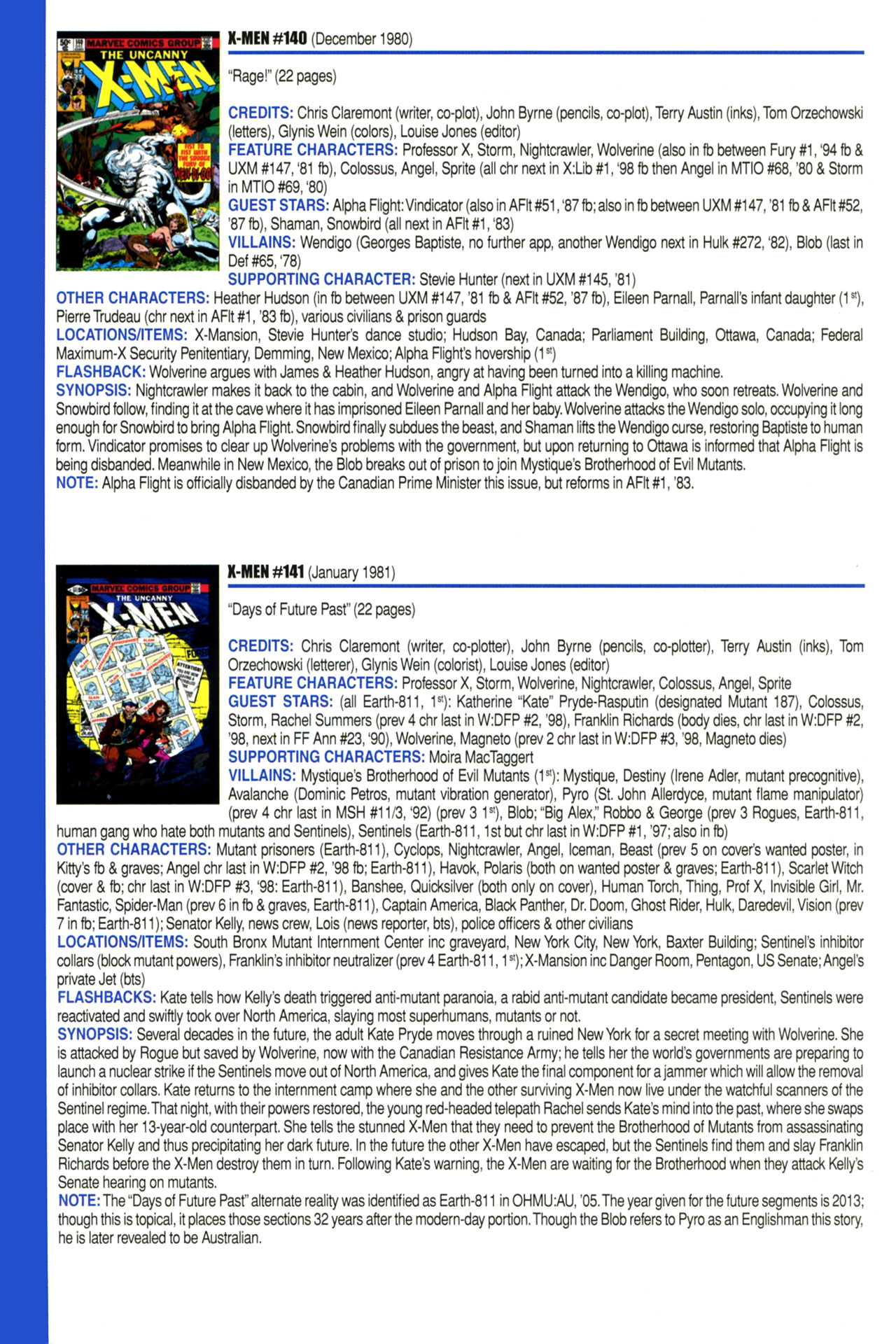 Read online Official Index to the Marvel Universe comic -  Issue #3 - 62