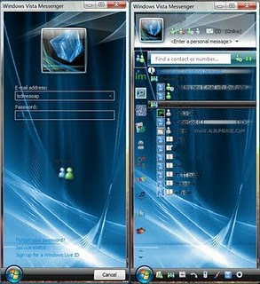 windows Live Messenger and Facebook