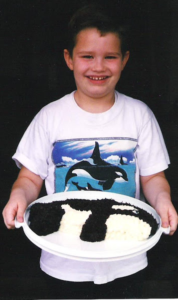Eric's 7th Birthday Orca Cake