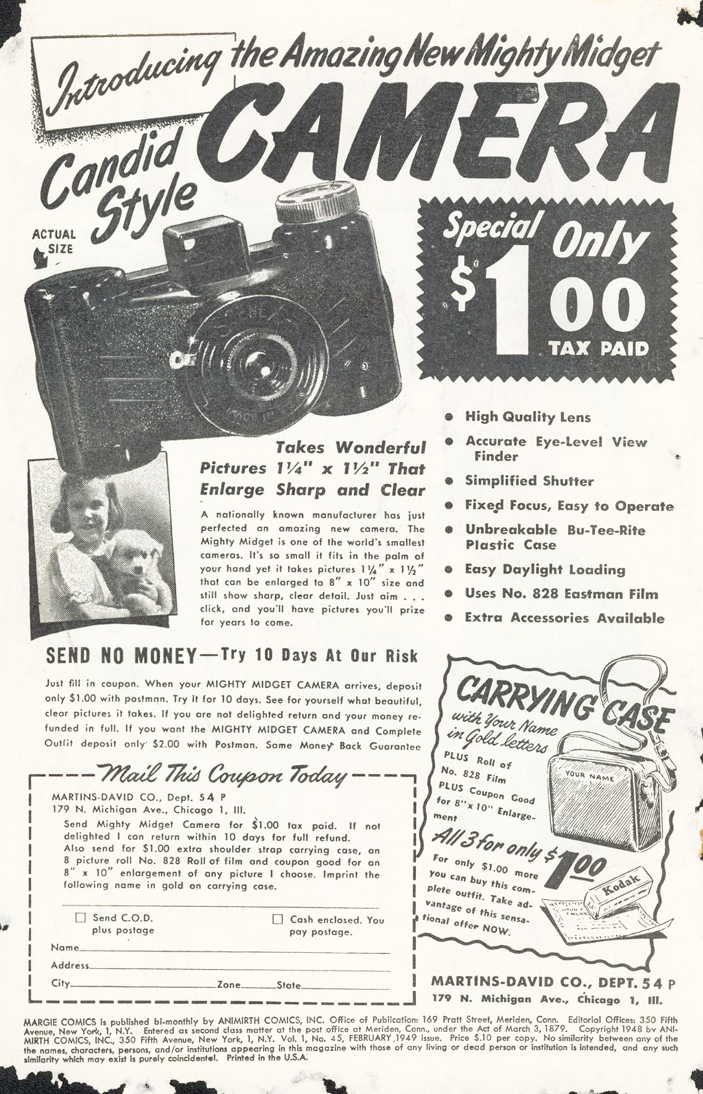 Read online Margie Comics comic -  Issue #45 - 3