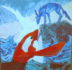 Blue Coyote & Red Orca