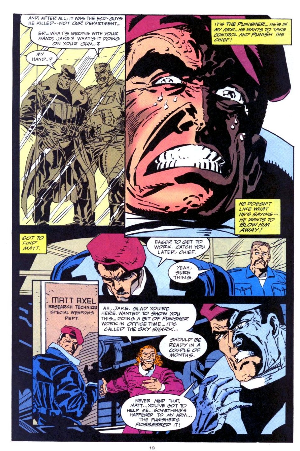 Read online Punisher 2099 comic -  Issue #16 - 10