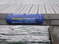 example Boatshedcowes pontoon fender on Sealift2