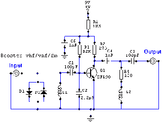 40-900 MHz Signal Amplifier-Booster | RF Circuits