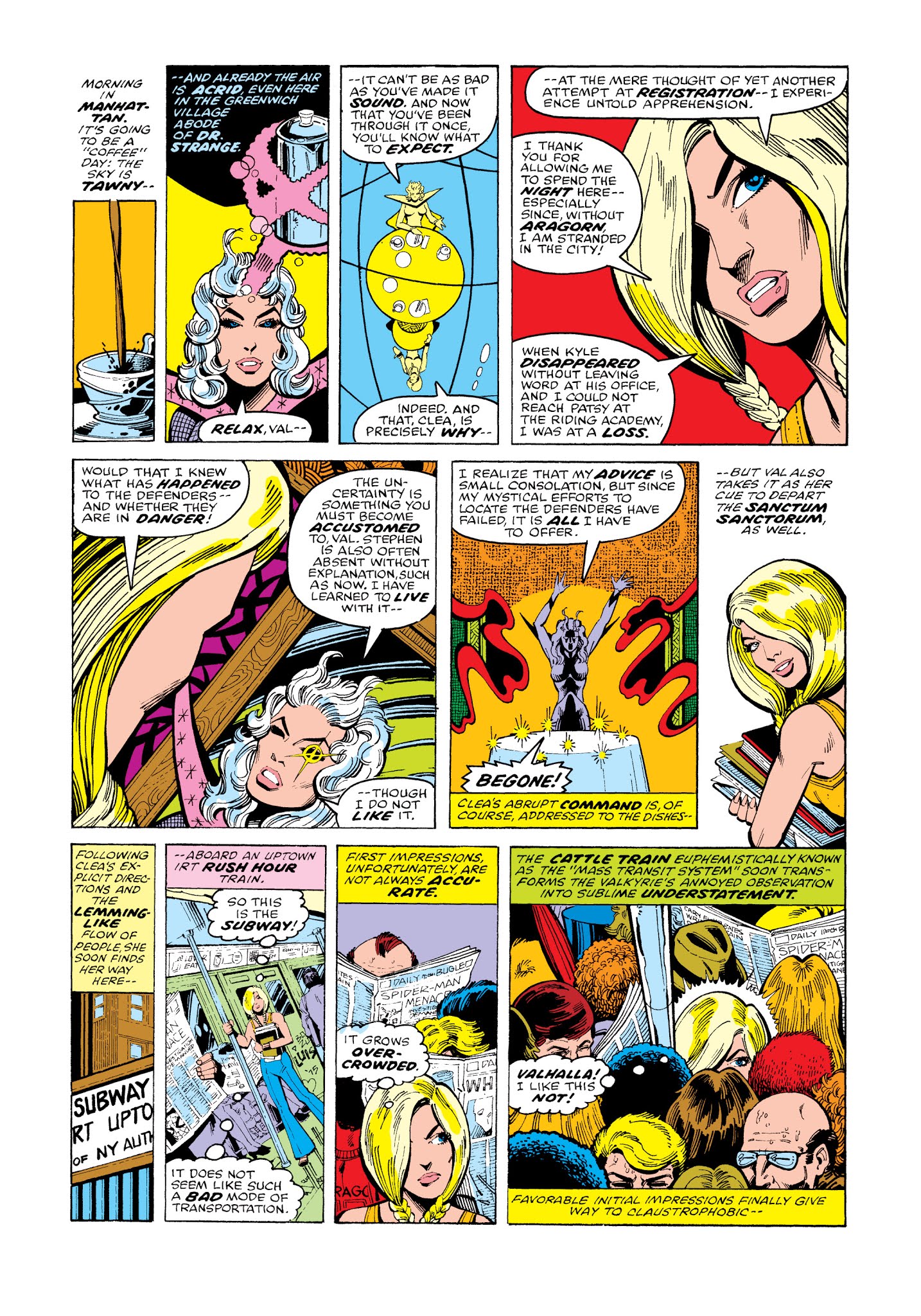 Read online Marvel Masterworks: The Defenders comic -  Issue # TPB 6 (Part 3) - 11