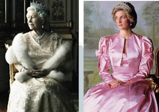 princess diana and queen elizabeth princess diana and queen elizabeth
