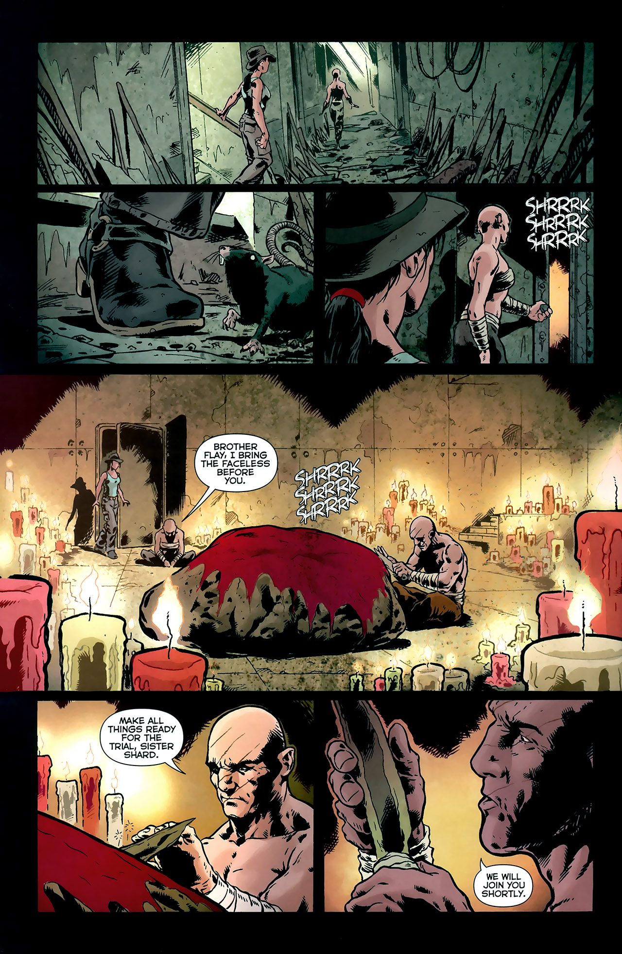 Read online Crime Bible: The Five Lessons of Blood comic -  Issue #5 - 7