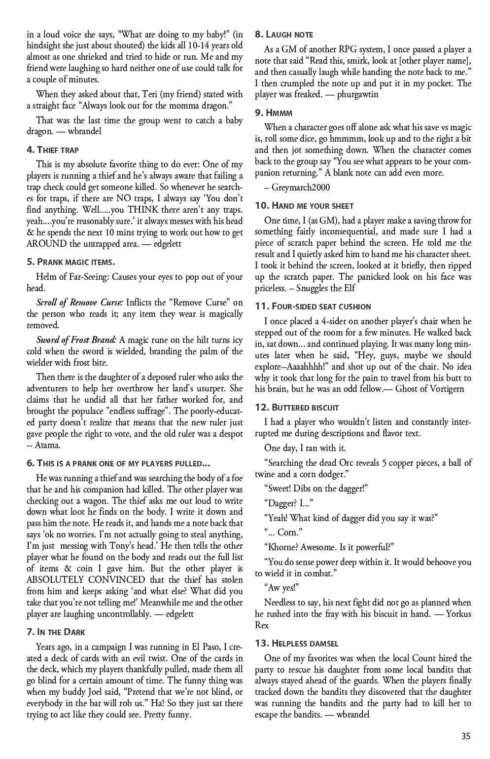Read online Knights of the Dinner Table comic -  Issue #198 - 37