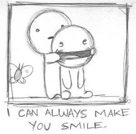 i can alwayz make u smile....