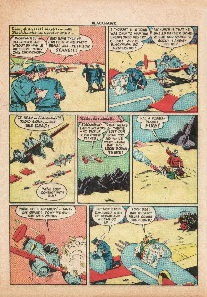 Read online Blackhawk (1957) comic -  Issue #12 - 16