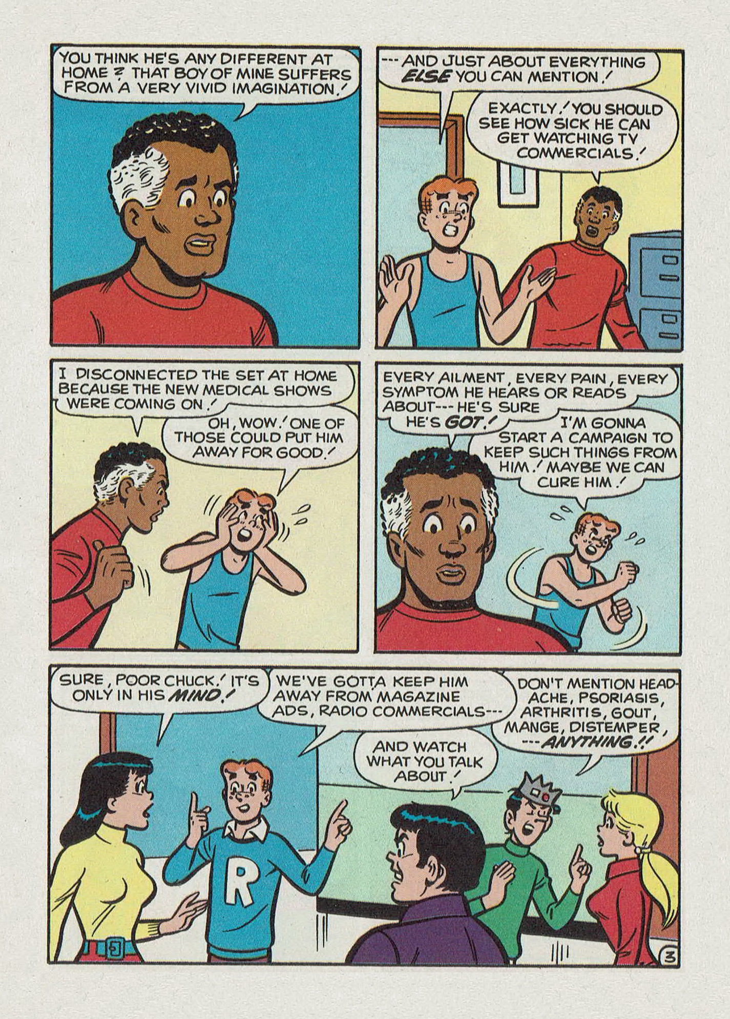 Read online Archie's Pals 'n' Gals Double Digest Magazine comic -  Issue #98 - 142