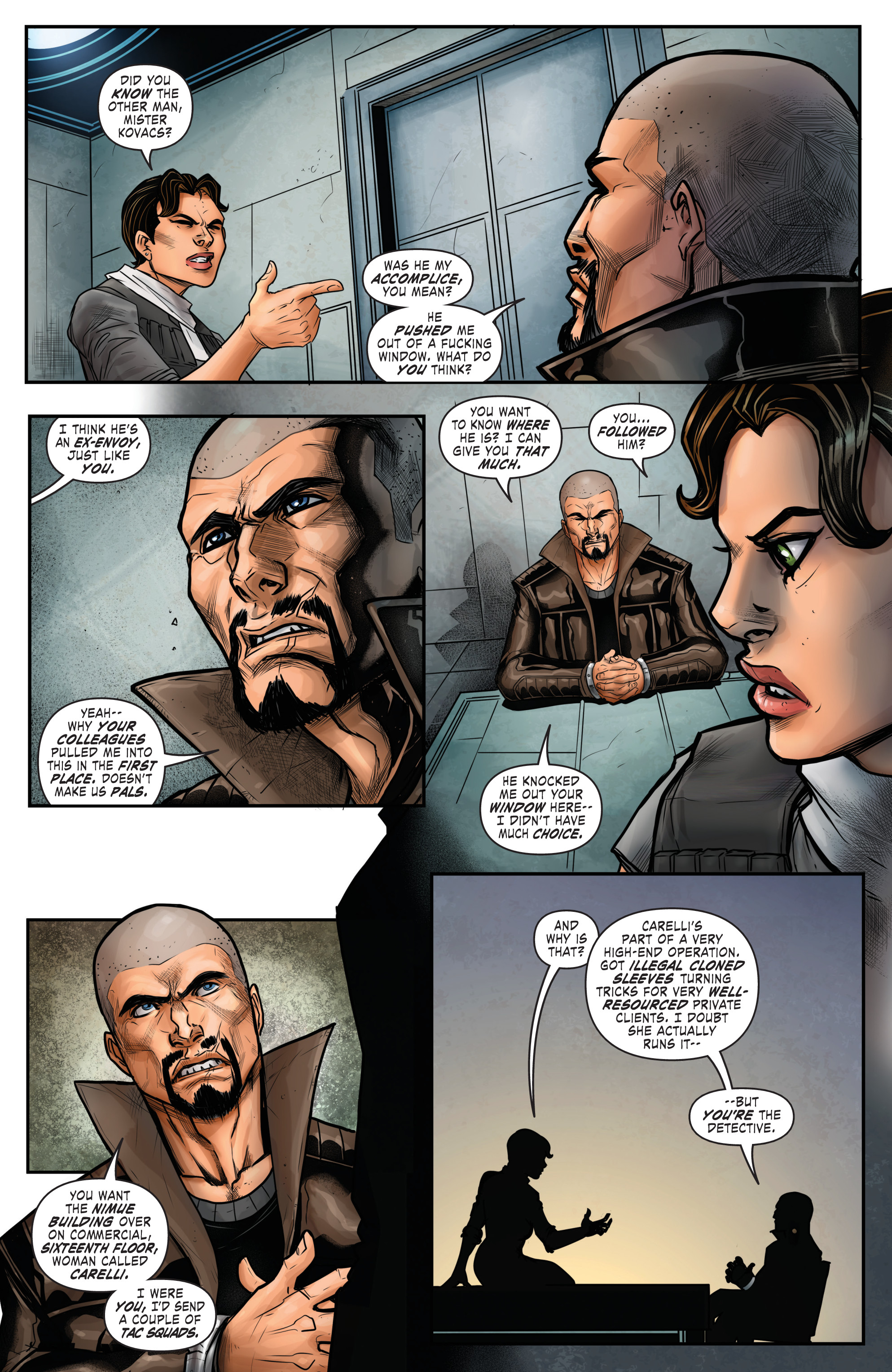 Read online Altered Carbon: Download Blues comic -  Issue # TPB - 52