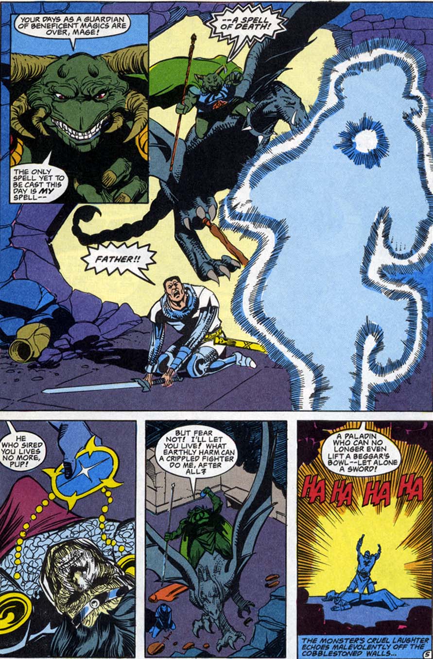 Read online Advanced Dungeons & Dragons comic -  Issue #1 - 5