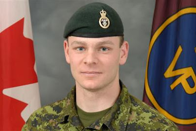 Mary's Writing Nook: 88th Canadian Soldier Falls in Afghanistan