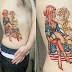 04/07/2010 • Lady Gaga aprova tatuagem feita por fã: "Maravilhosa".