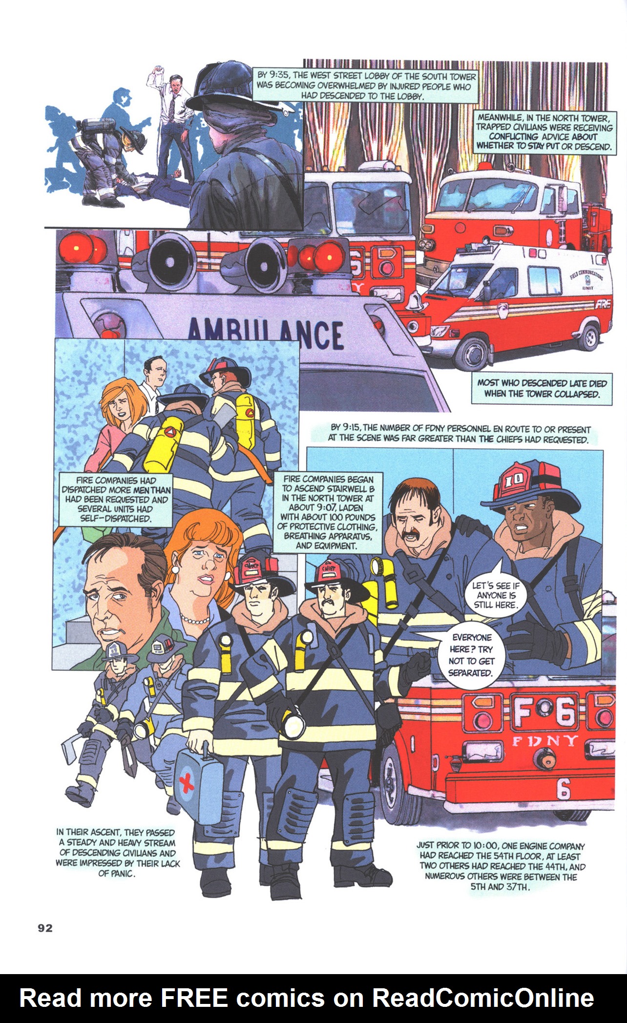 Read online The 9/11 Report comic -  Issue # TPB - 96
