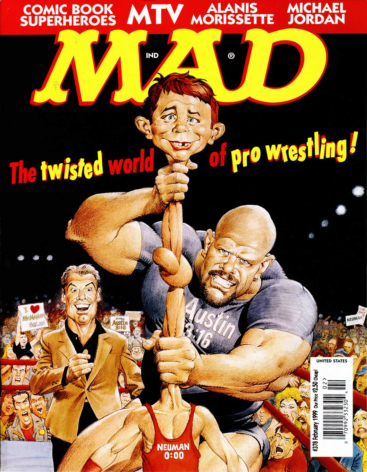 Read online MAD comic -  Issue #378 - 1