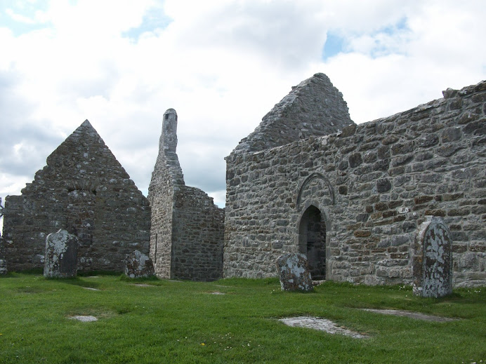 Monastery Remains at Clonmacnoise