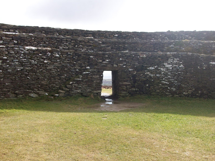 Inside of the Stone Ring Castle;  built at the age of Christ