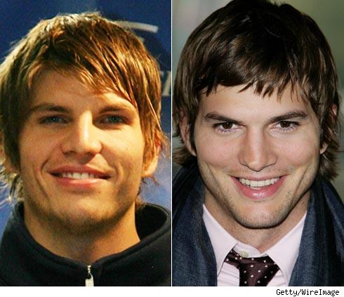 On the left is Ashton Kutcher