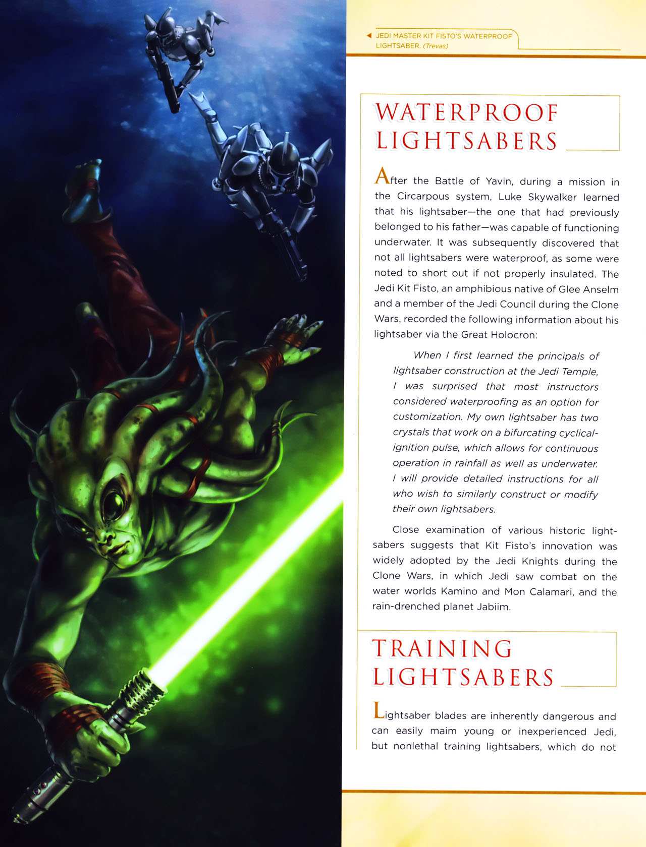 Read online Star Wars: Jedi vs. Sith - The Essential Guide To The Force comic -  Issue # TPB (Part 2) - 23
