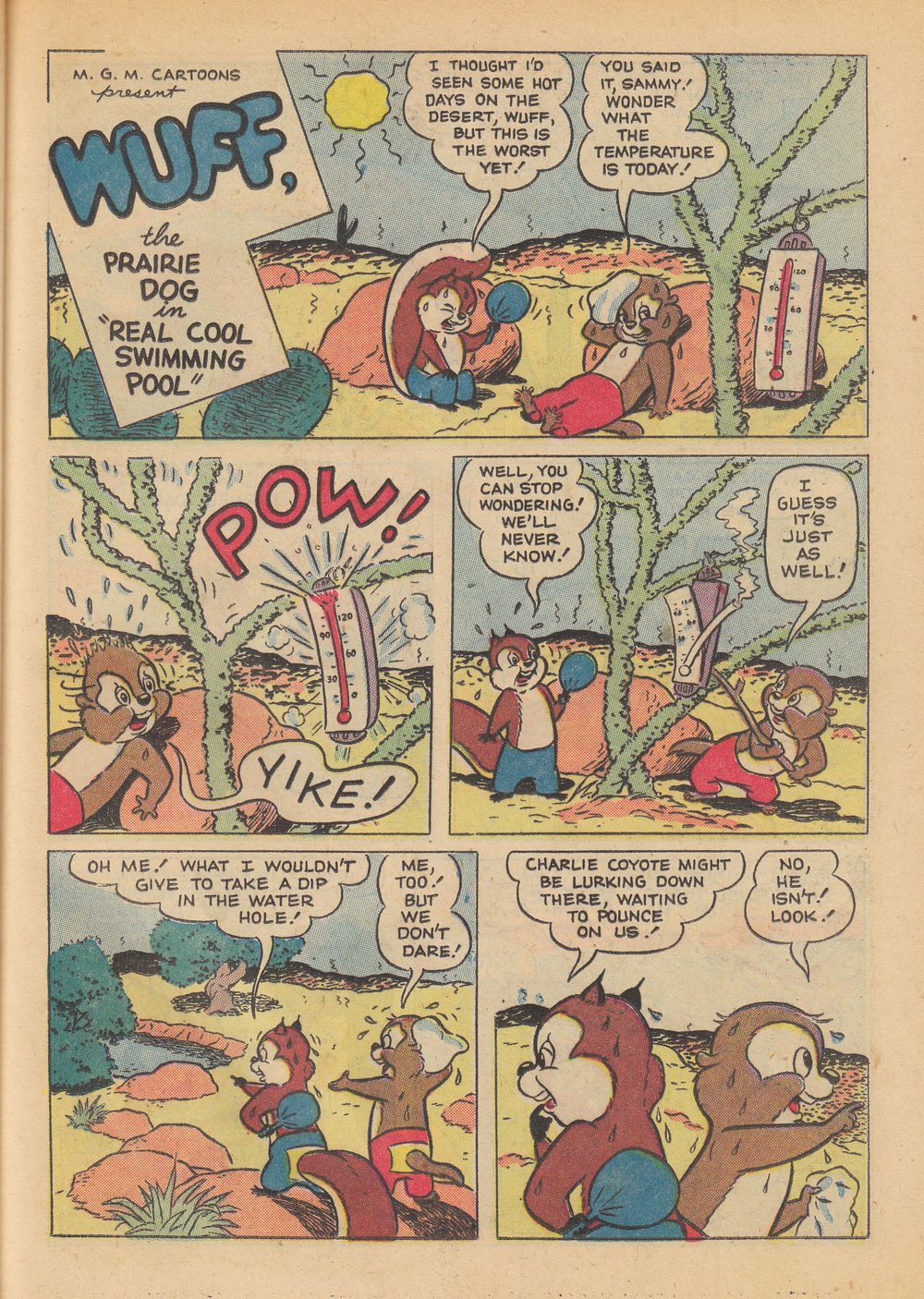 Read online Tom and Jerry's Summer Fun comic -  Issue #4 - 58
