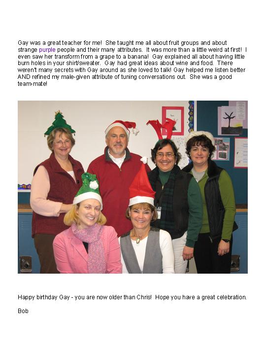 Happy Birthday from Bob at Forest Ridge