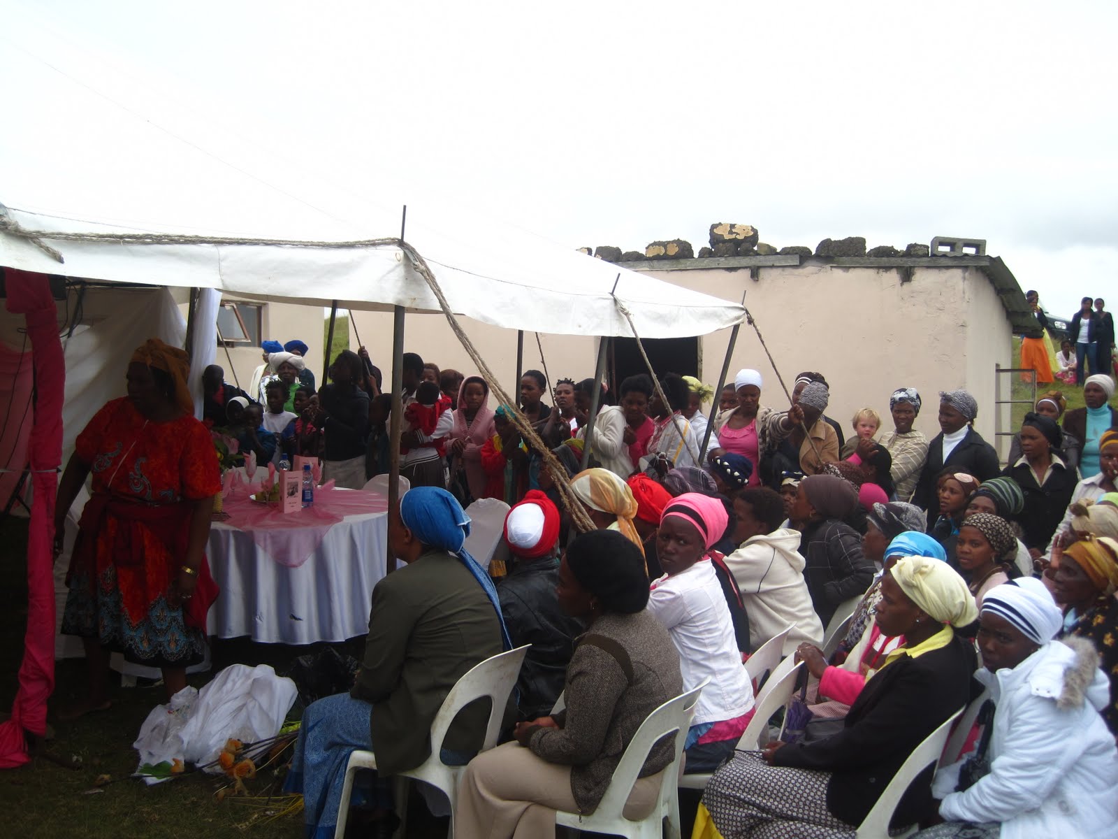 KMAC in South Africa Week six a Xhosa wedding, beach frisbee and bed bugs