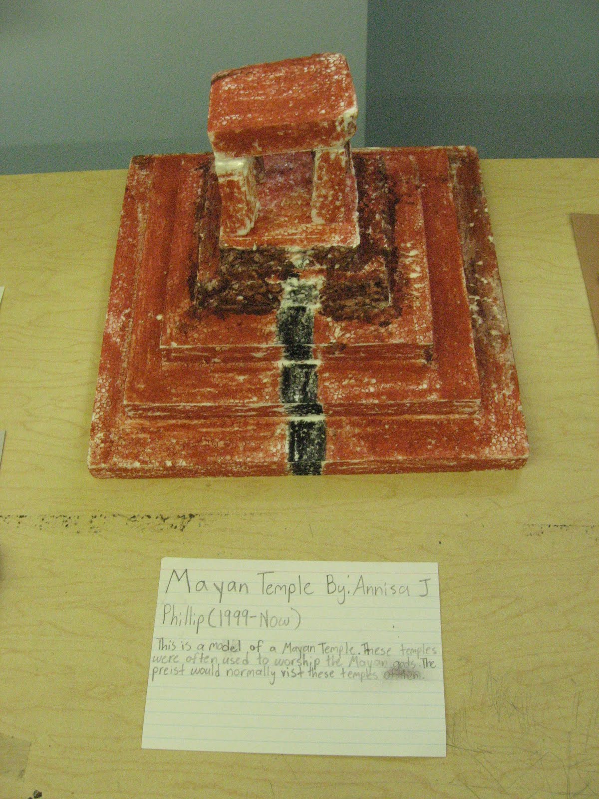 Fifth Grade at P.S. 154: Class 5-307's Mayan Museum