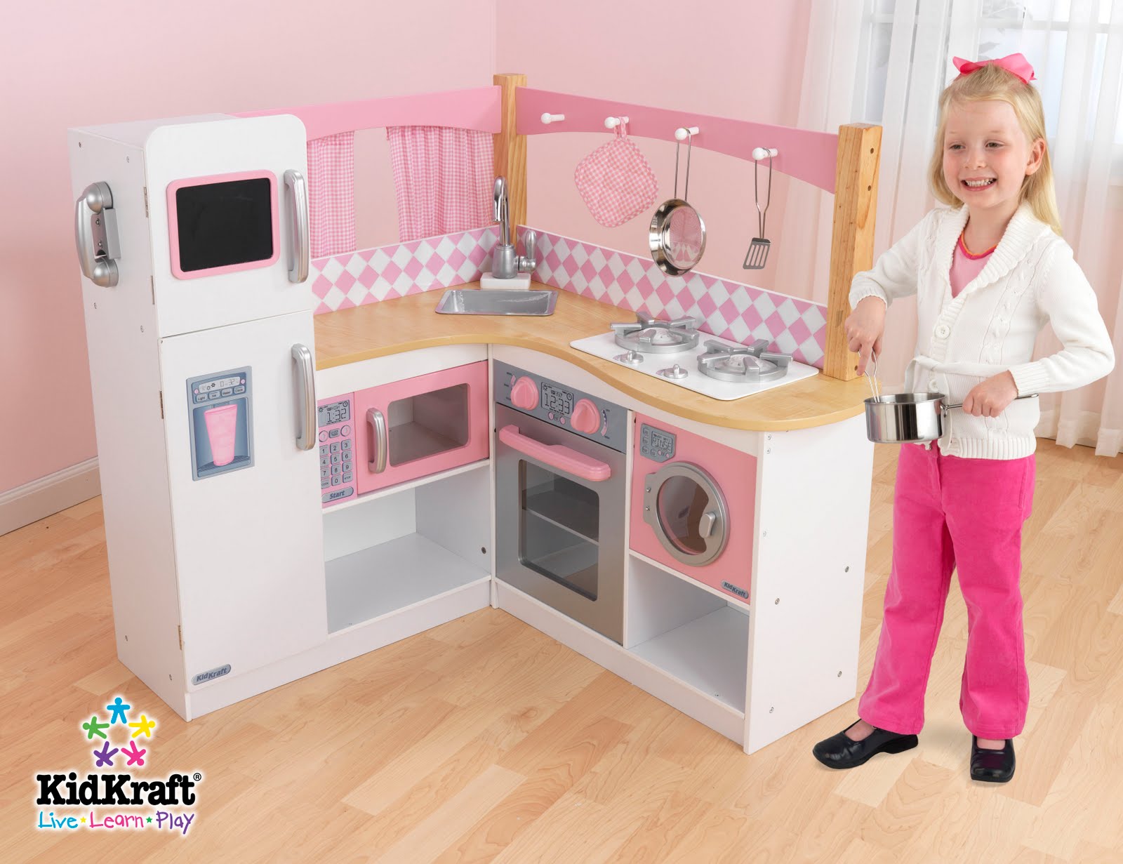 Children's Wooden Toys Toy Play Kitchen Furniture Dollhouse KidKraft Teamson Guidecraft Reviews