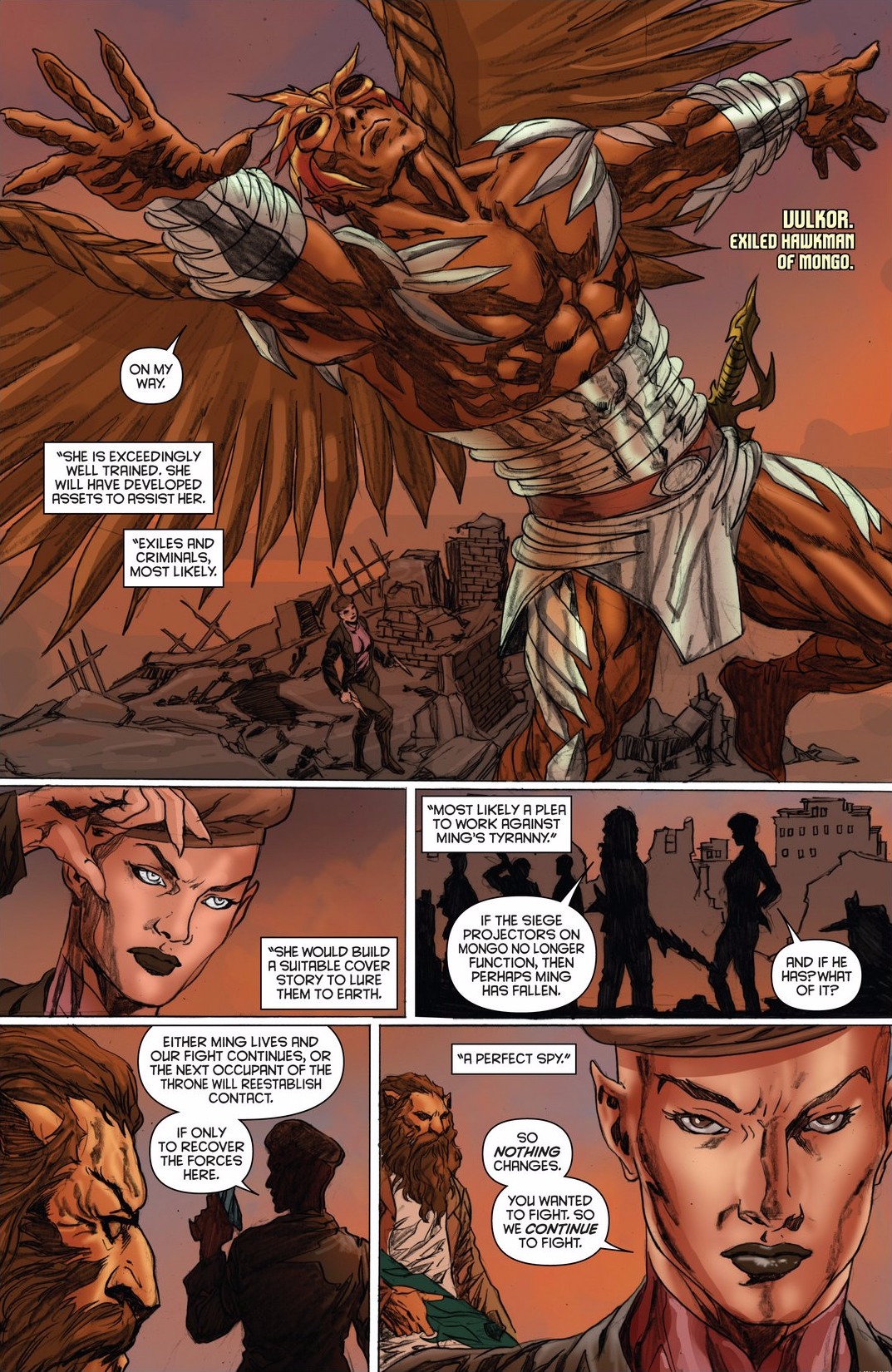 Read online Flash Gordon: Zeitgeist comic -  Issue # TPB - 227