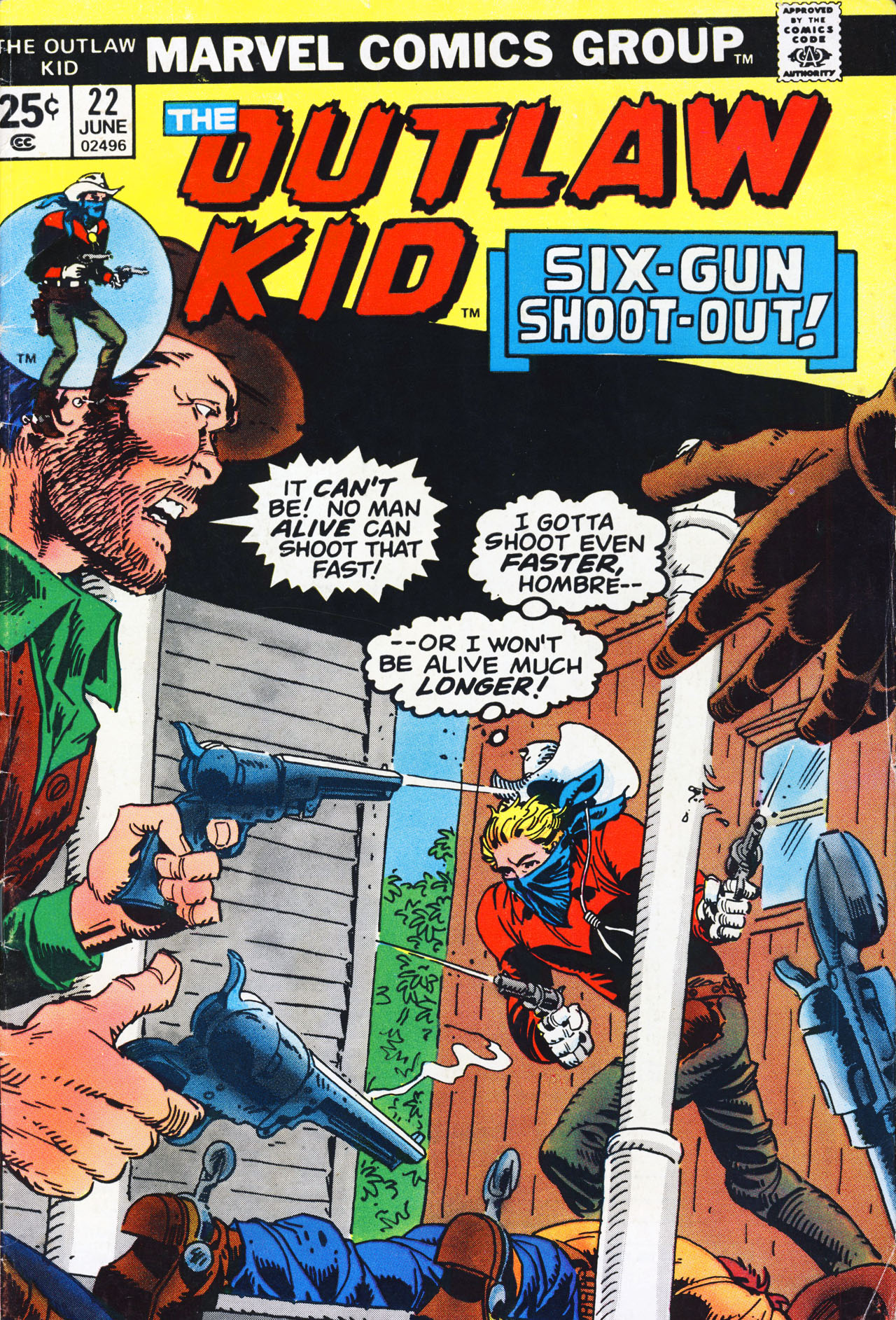 Read online The Outlaw Kid (1970) comic -  Issue #22 - 1
