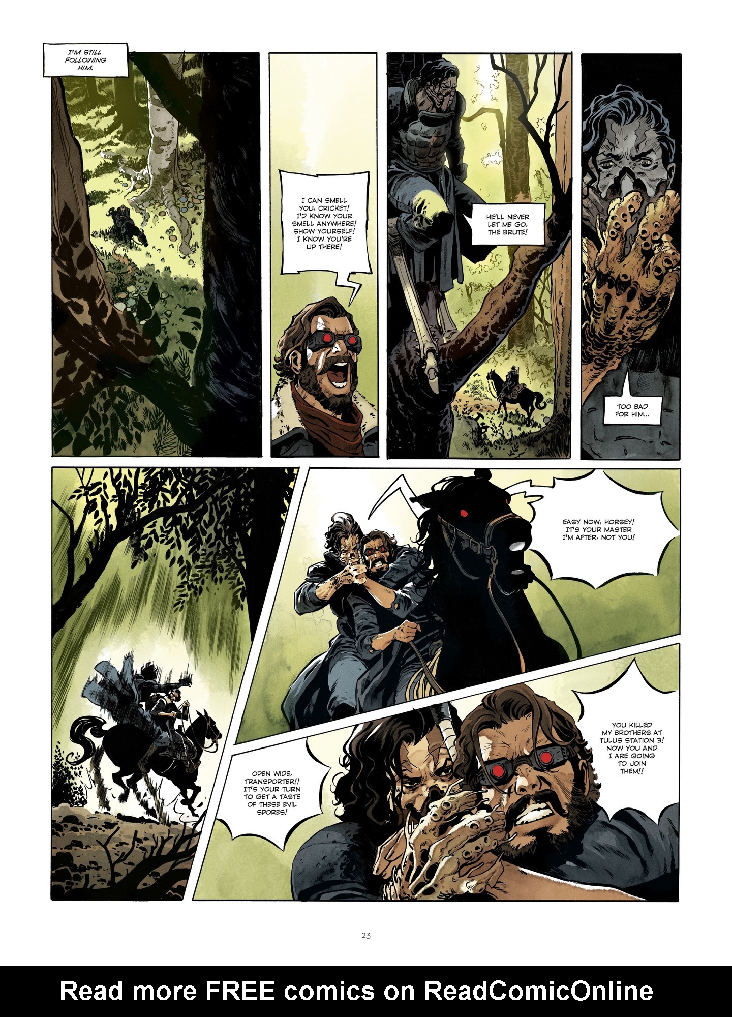 Read online The Transporter comic -  Issue #3 - 25