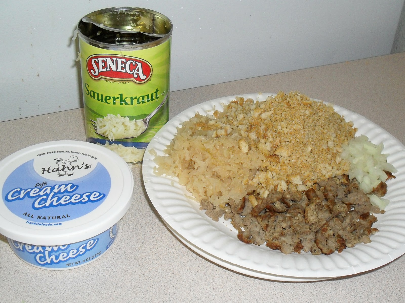 The Dollar Store Diet Sauerkraut Sausage Balls for New Year's