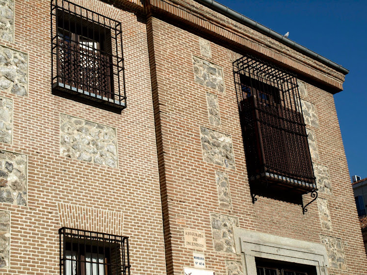 Balcones del convento de la Encarnación del siglo XVII.