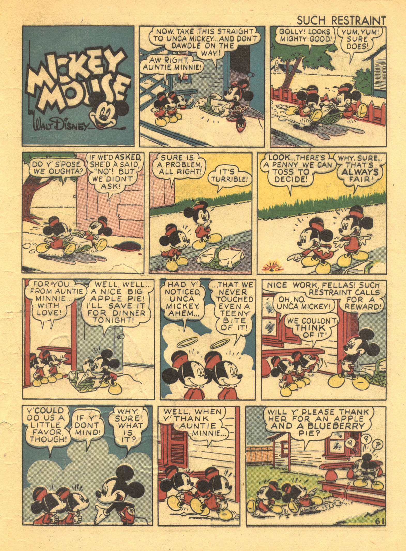 Read online Walt Disney's Comics and Stories comic -  Issue #25 - 64