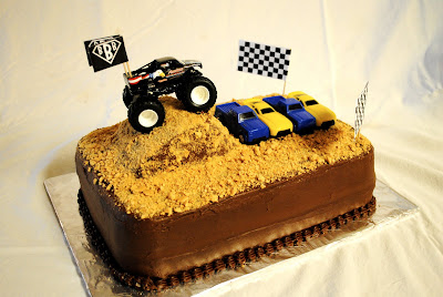 60th Birthday Cakes on Cakes By Candace  Monster Truck Cake