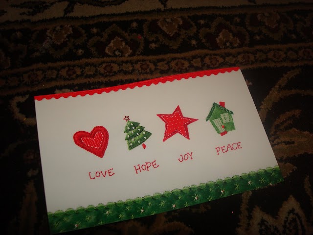 Reusing old Christmas cards