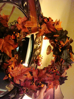 easy fall leaf wreath