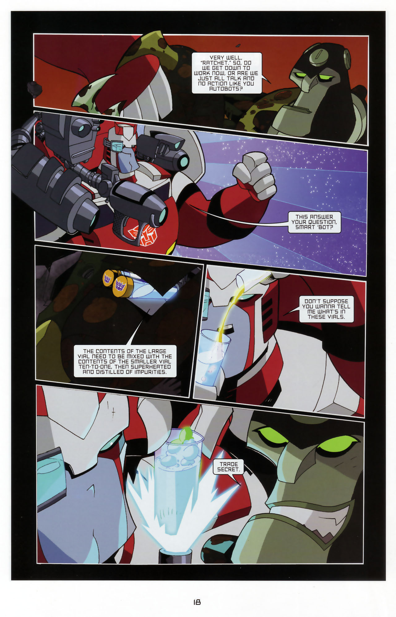 Read online Transformers Animated: The Arrival comic -  Issue #3 - 20