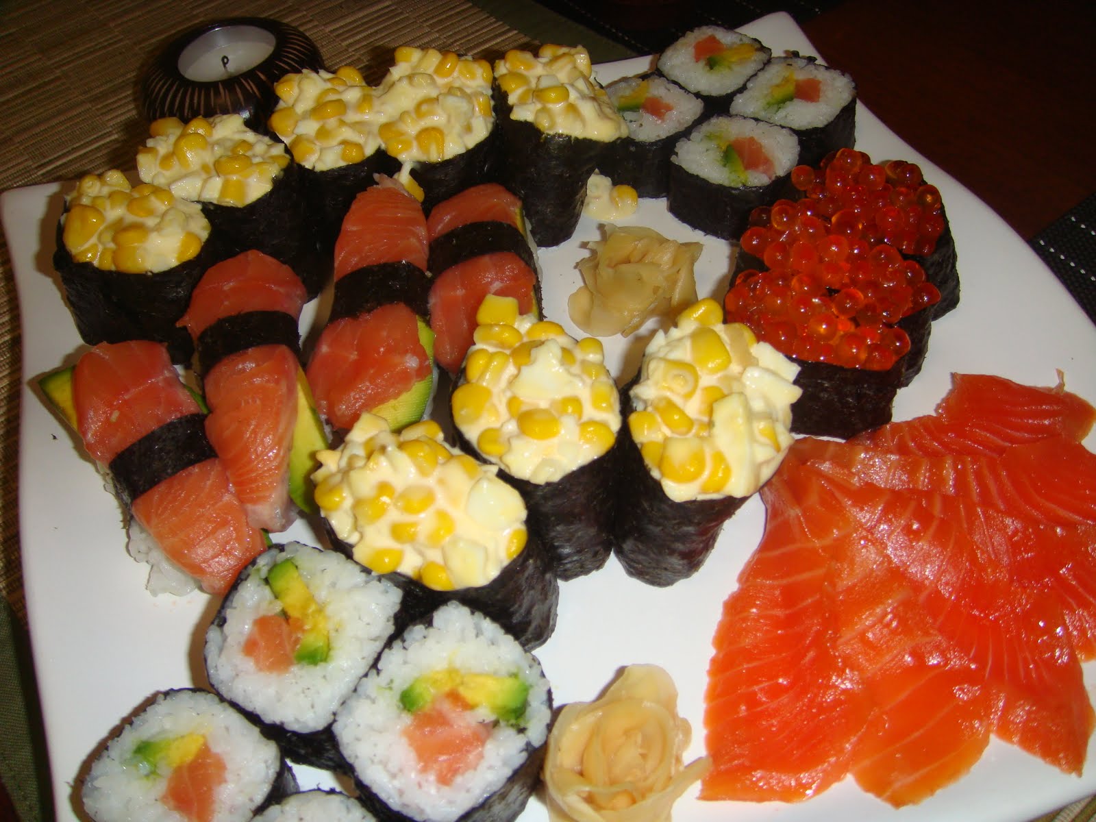 Heaven on a Plate: Sushi, tempura and green tea almighty