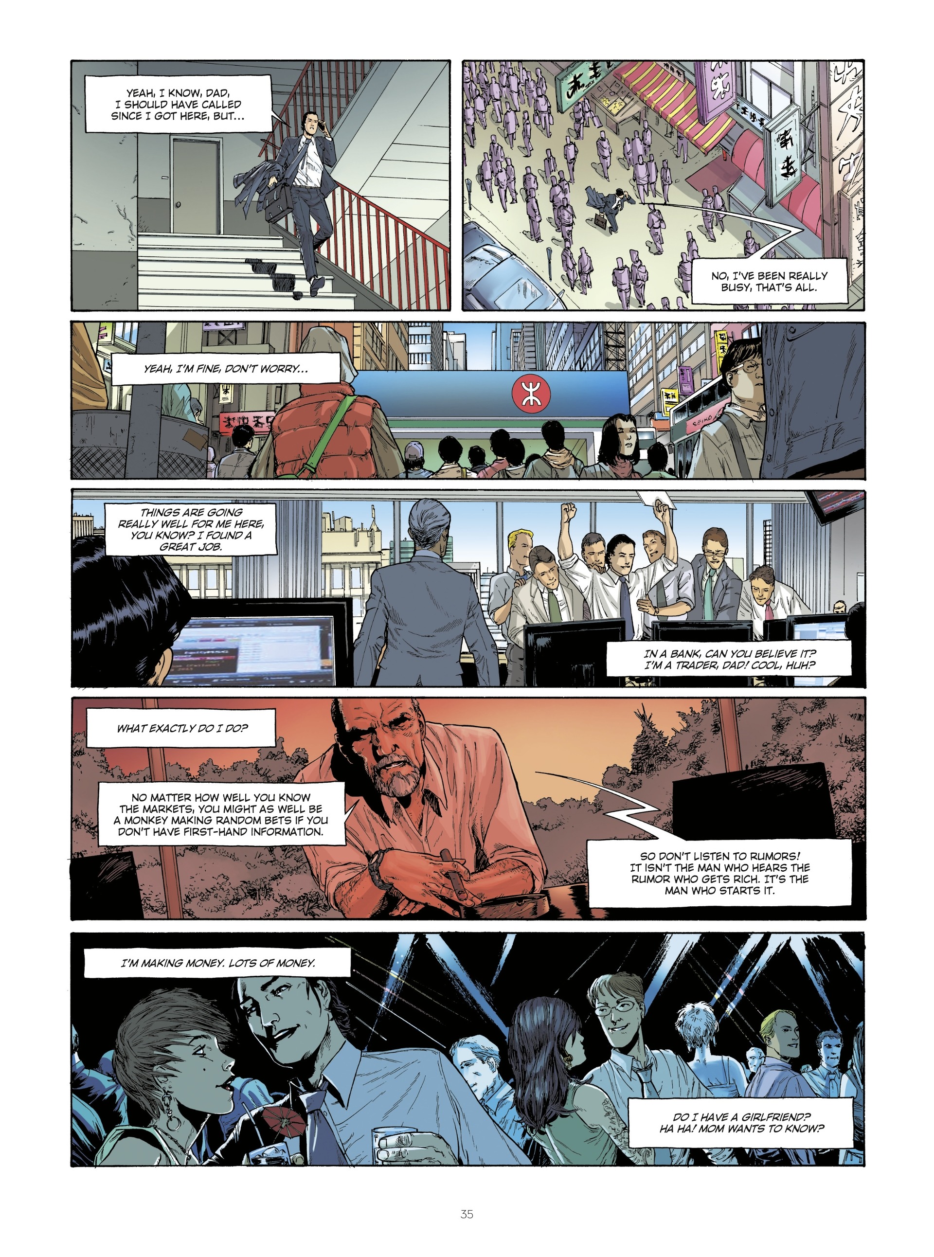 Read online Hedge Fund comic -  Issue #1 - 37